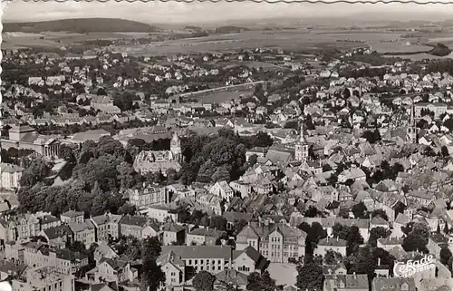 Detmold, Luftbild glum 1960? F6715