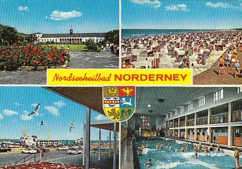 Nordseebad Norderney, Mehrbildkarte ngl G2715