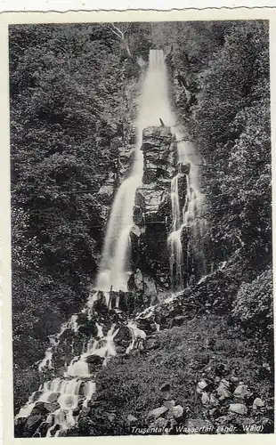 Trusenberger Wasserfall, Thür.Wald ngl F9829