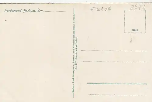 Nordseebad Borkum, Kaiserstraße ngl F8908