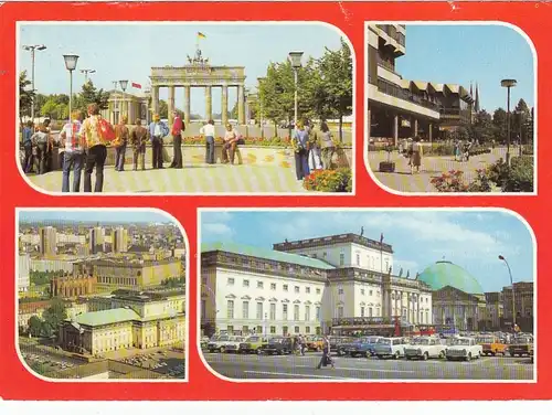 Berlin, Mehrbildkarte gl1985 F6868