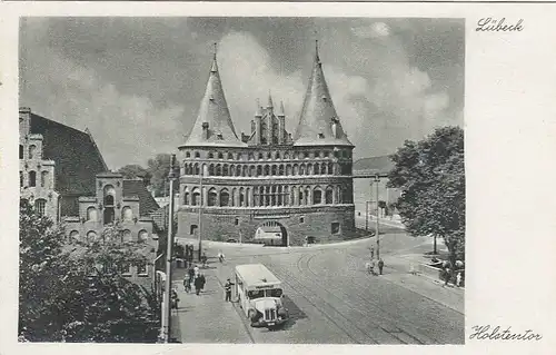 Lübeck, Holstentor ngl F7841