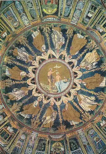 Ravenna, Battistero Neoniano, Cupola ngl G0482