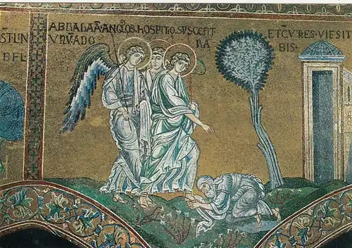 Monreale, La sottomissione di Abrame ngl G0641