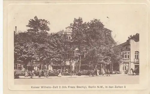 Berlin N.W., In den Zelten, Kaiser Wilhelm-Zelt gl1910 F6918