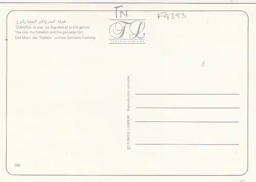 Tabarka, mit Genuaer Festung ngl F9393