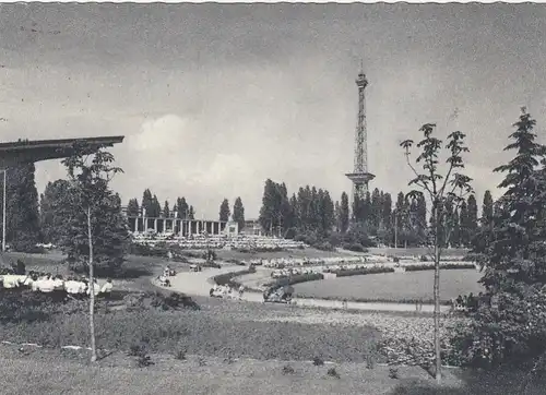 Berlin, Funkturm, Sommergarten gl1955 F6967