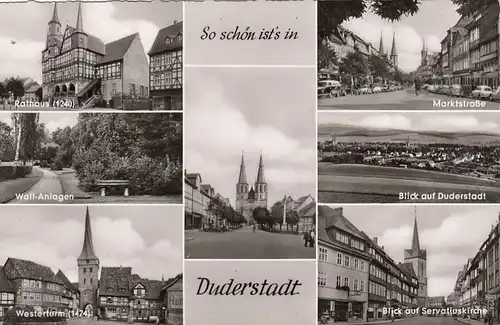 Duderstadt, Mehrbildkarte ngl G2511