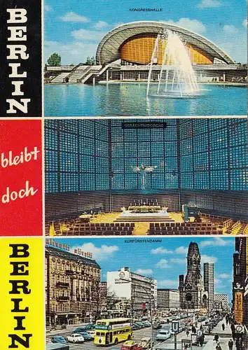 Berlin, Mehrbildkarte ngl F6942
