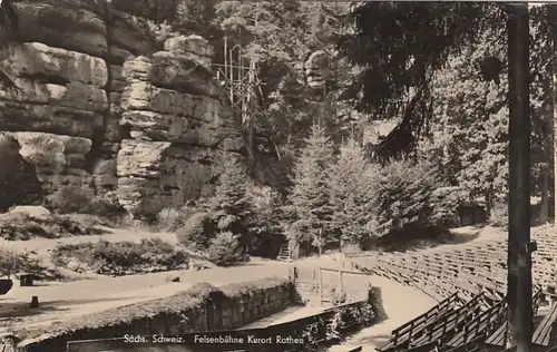 Sächs.Schweiz, Felsenbühne Kurort Rathen ngl G0026