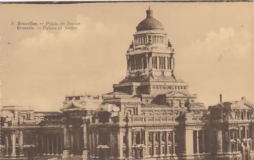 Bruxelles, Palais de Justice ngl F9489
