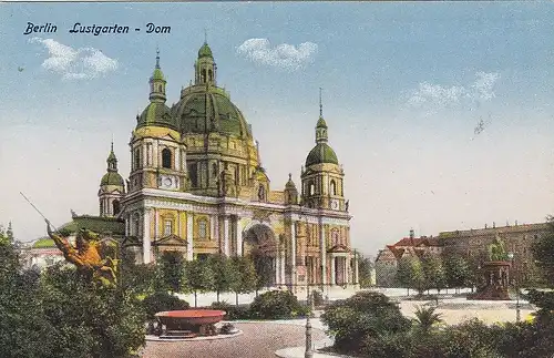 Berlin, Dom und Lustgarten gl1928 F7055