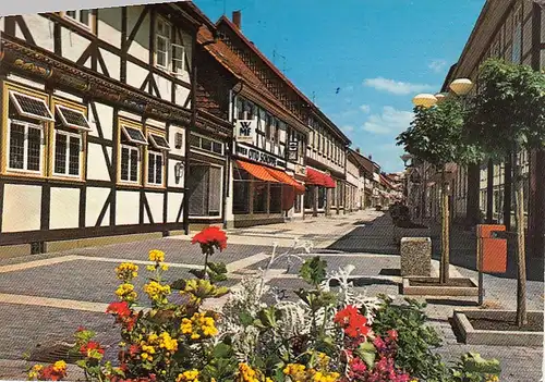 Herzberg/Harz, Fußgängerzone, Hauptstraße gl1983 G2577
