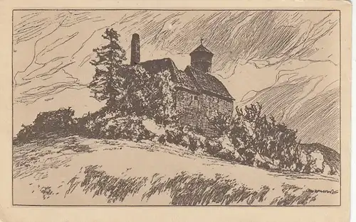 Prof. O.UBBELOHDE, Jugendburg Ludwigstein im Werra-Tal ngl G2587