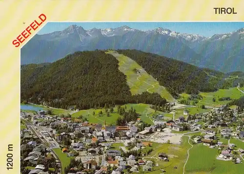 Seefeld, Tiro, gegen Stubaier Alpen ngl G0841