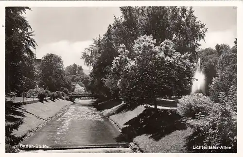 Baden-Baden, Lichtentaler Allee ngl F9177