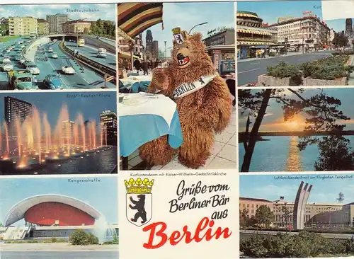 Berlin, Mehrbildkarte gl1975 F7123
