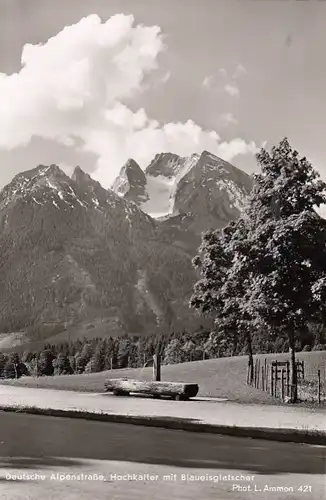 Deutsche Hochalpenstrasse, Hochkalter mit Blaueisgletscher ngl F9223