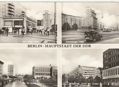 Berlin, Mehrbildkarte gl1972 F7152