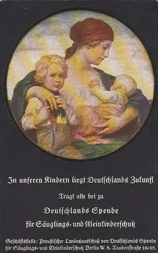 Berlin, In unseren Kindern lirgt Deutschlands Zukunft ngl F7187