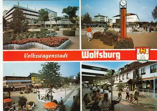 Wolfsburg, Mehrbildkarte gl1990 G3225