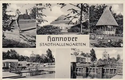 Hannover, Stadthallengarten gl1954 G2815