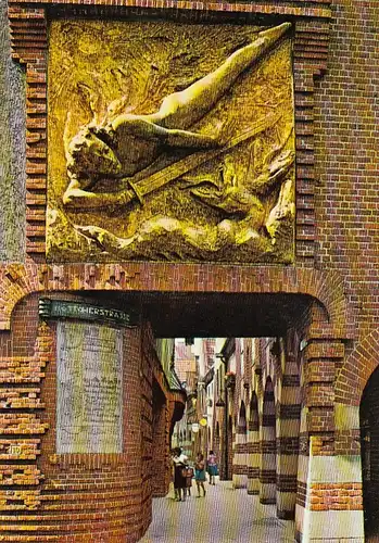 Bremen, Böttcherstraße ngl F8358