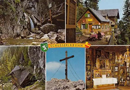 Bärenschützenklamm, Gasthaus "Schüsserlbrunn", Steiermark, ngl G0840