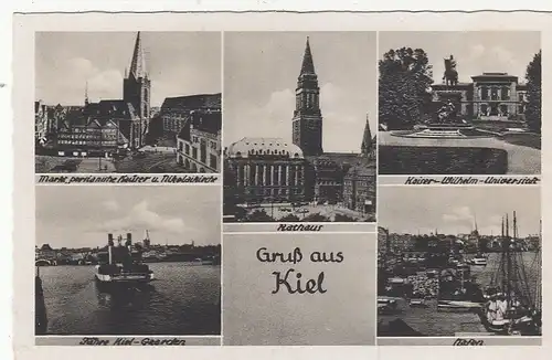 Kiel, Mehrbildkarte ngl F7462