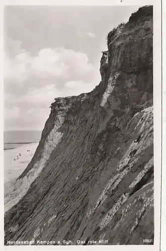 Kampen a. Sylt, das rote Kliff gl1950 F7367