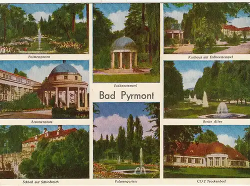 Bad Pyrmont, Mehrbildkarte gl1969 G3405