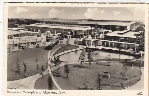 Hannover, Messgelände, Blick vom Turm gl1957 G2923