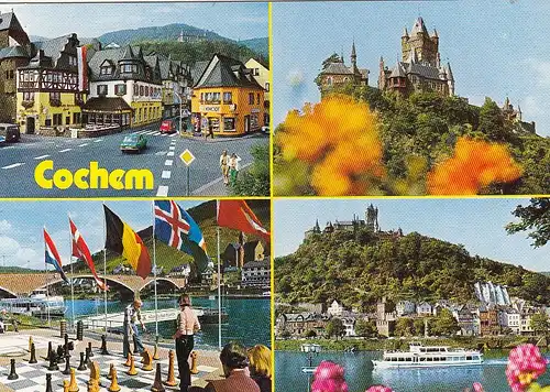 Cochem a.d. Mosel, Mehrbildkarte ngl G0955