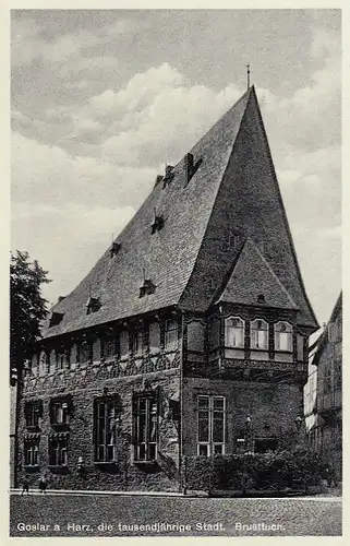 Goslar, Harz, das Brusttuch ngl F9869