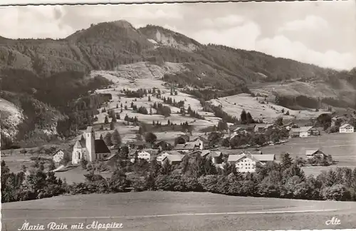 Maria-Rain, Allgäu, mit Alpspitze gl1961 G3431