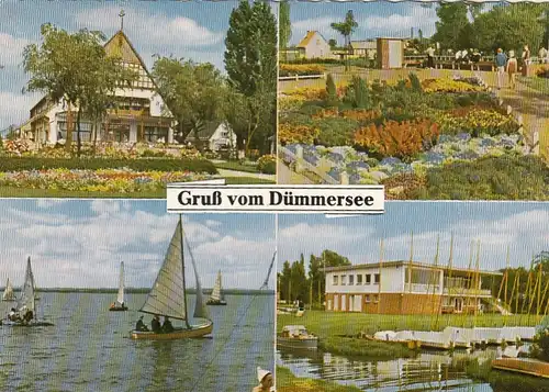 Lembruch/Dümmersee, Brinkmeyers Strandlust, Mehrbildkarte gl1962 F8466