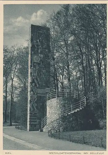 Kiel, Seesoldaten-Denkmal bei Bellevue ngl F7467