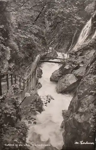 Ramsau, Blick in die Wimbachklamm ngl F9916