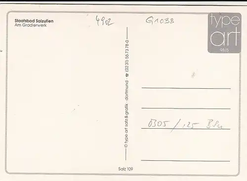 Bad Salzuflen, am Gradierwerk ngl G1038