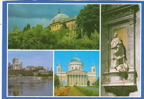 Esztergom, Mehrbildkarte ngl G0474