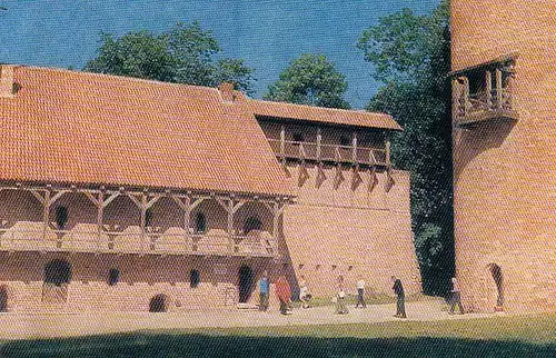 Latvijas PSR, Sigulda, Museum für Landeskunde in Turaida ngl F9932