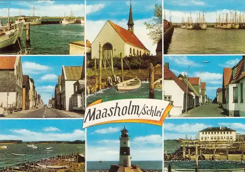 Maasholm, Ostsee, Mehrbildkarte ngl F7613