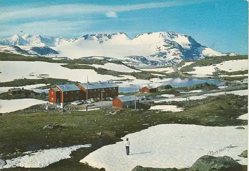 Norge, Sognefjell Turisthytte ved Sognefjellvegen ngl G1341
