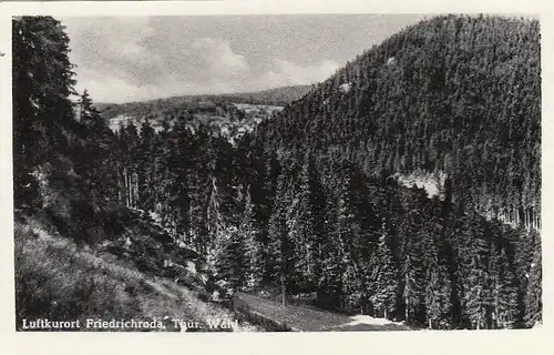 Luftkurort Friedrichroda, Thür.Wald ngl F9965