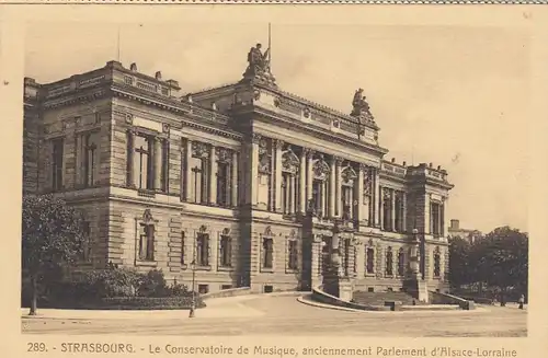 Strasbourg (Bas-Rhin), Le Conservatoire de Musique ngl G3579