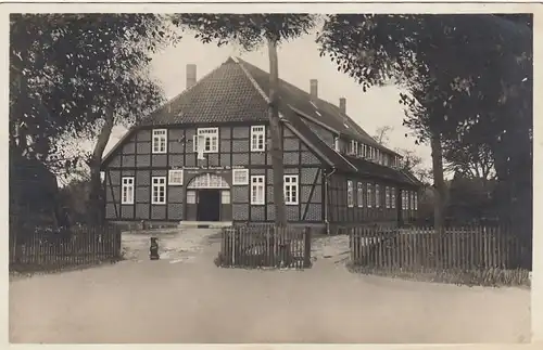 Müden (Oertze), Lüneburger Heide, Gasthaus zum Bauernwald gl1933? G3202