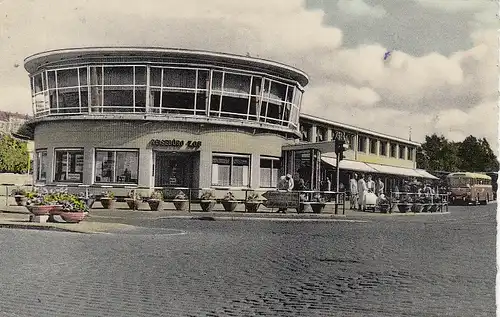 Flensburg, Zentralomnibusbahnhof glum 1950? F7764