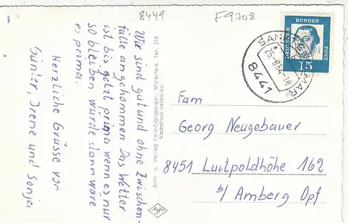 Erholungsort St.Englmar, Bayer.Wald, Mehrbildkarte gl1964 F9708