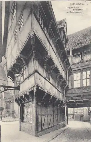 Hildesheim, umgestülpter Zukerhut u. Duchgang gl1910 G3240