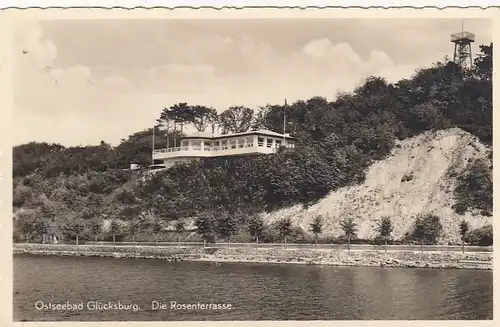 Ostseebad Glücksburg, Die Rosenterrasse gl1936 F7770